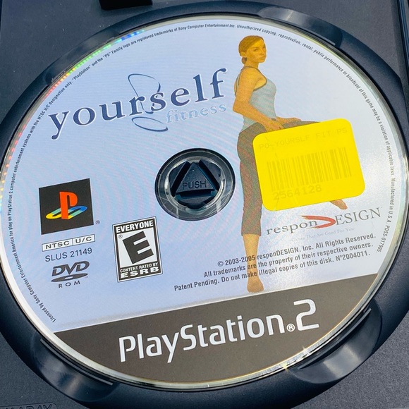 SONY PS2 YOURSELF FITNESS Video Game PLAY STATION 2 - Picture 4 of 8